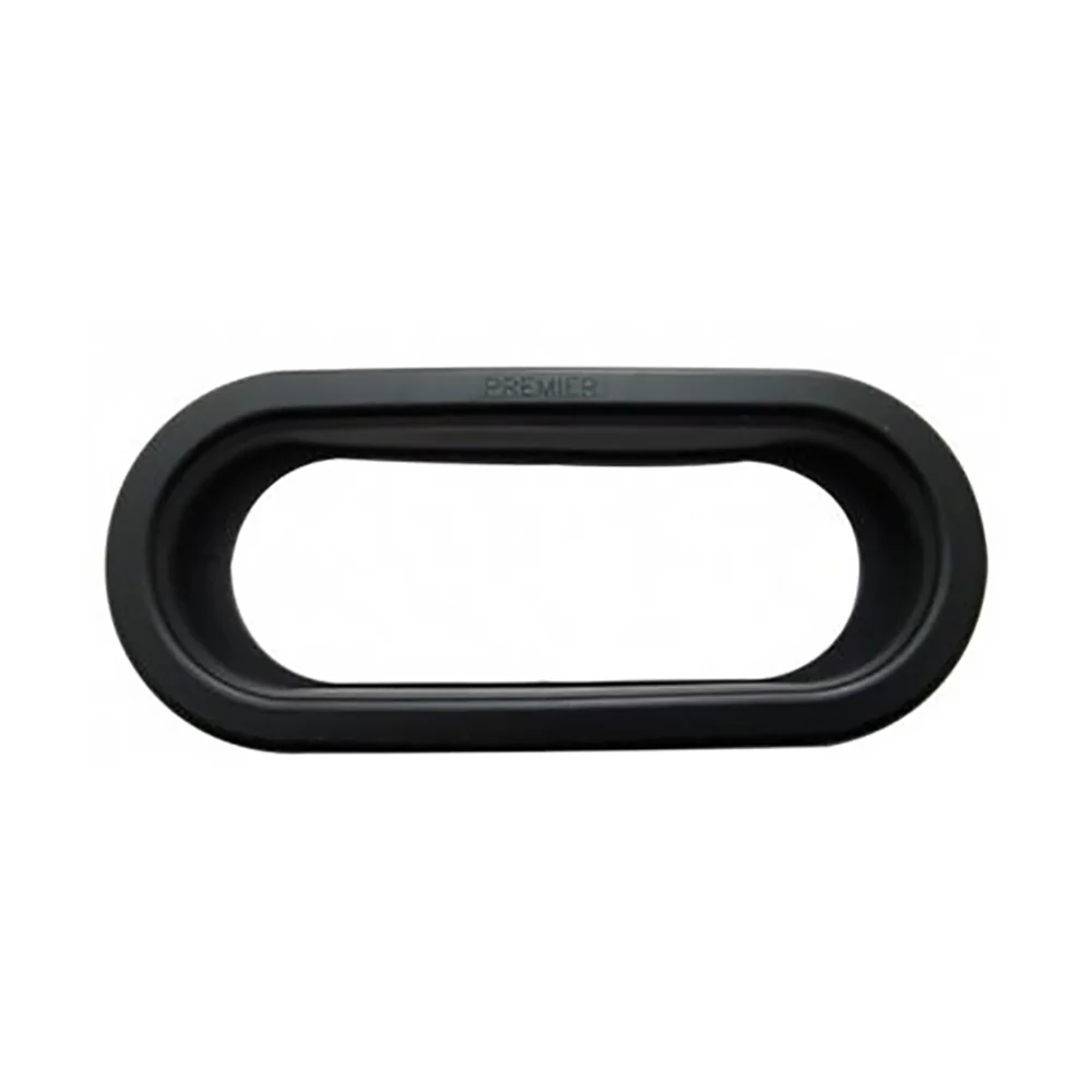 Oval Black Grommet for 6" Light