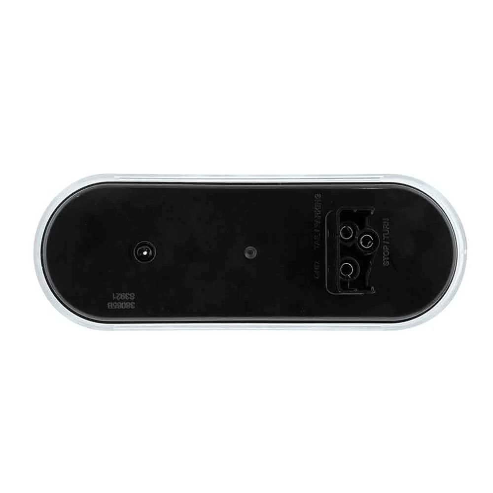 Oval White with Clear Lens Back UP LED - Image 8