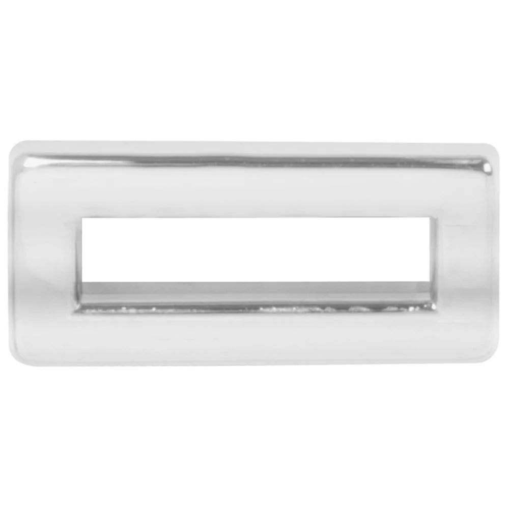 PB 2000 and Older Chrome Switch Label Bezels 6PK
