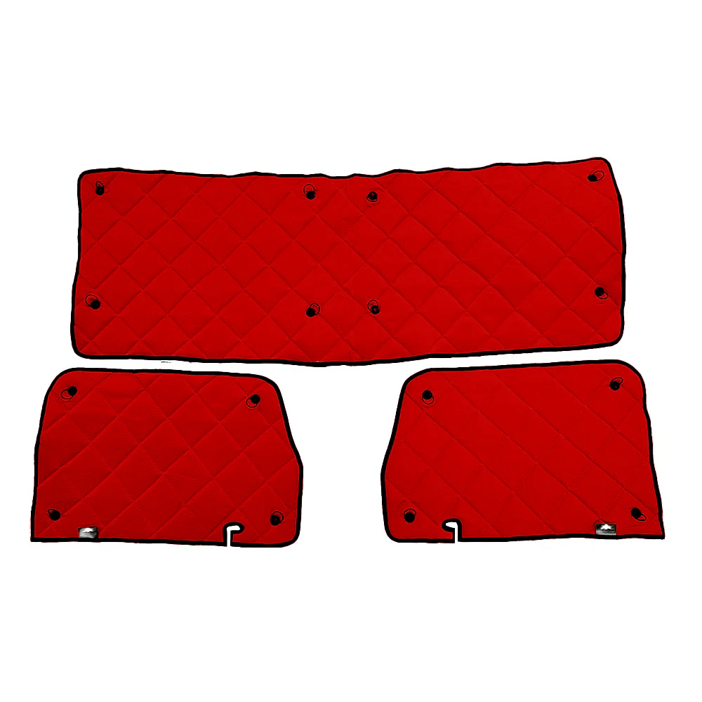 PB 330, 357, 359, 375, 377, 378, 379 ZenEclipse Blackout Window Covers - Red
