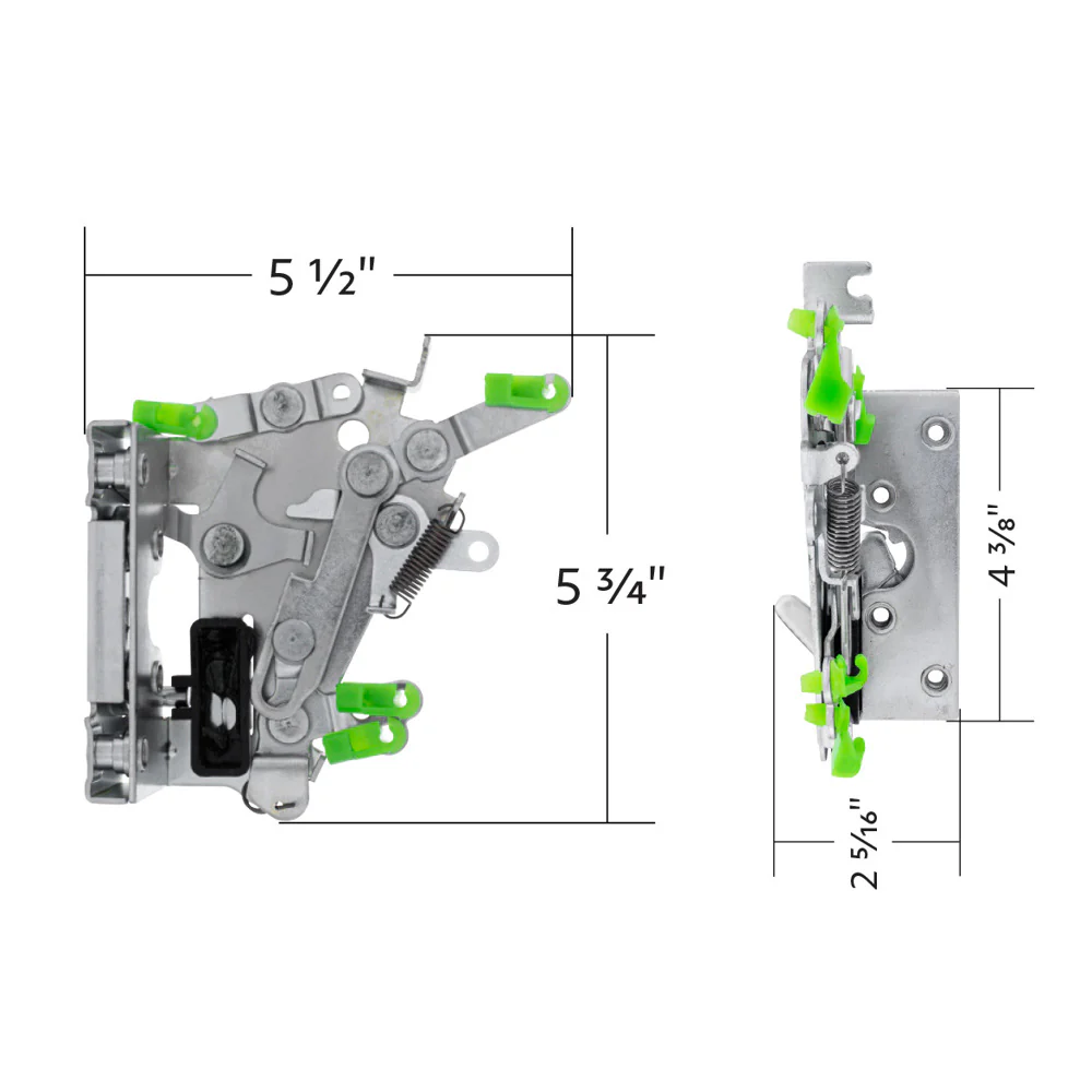 PB 335, 386, 378, 379, 387, 388, 389 Door Latch Assembly - Driver Side - Image 2