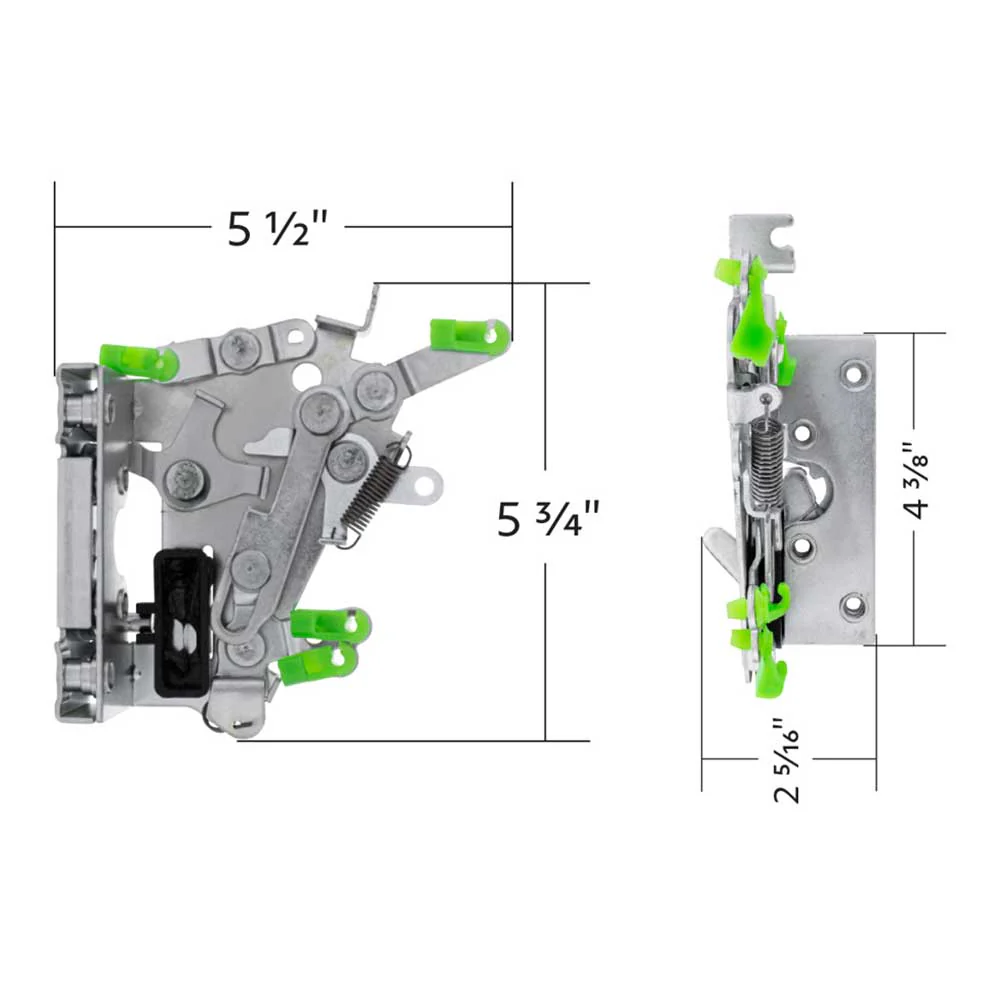 PB 335, 386, 378, 379, 387, 388, 389 Door Latch Assembly - Passenger Side - Image 2