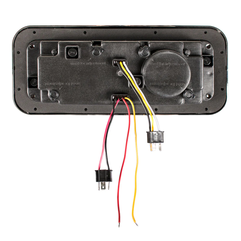 PB, KW, FL and WS High Power Blackout Projection LED Headlight with Turn Signal and Position Light Bar - Image 3