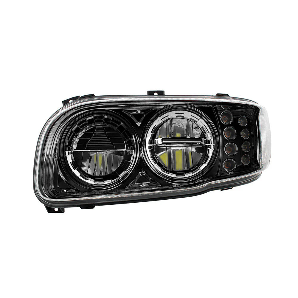 PB389, 388, 567 Black High Power w/ Turn, Position Light Headlight - Image 5