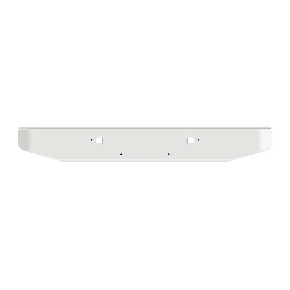 Peterbilt 12" Tapered Rolled End Chrome Bumper