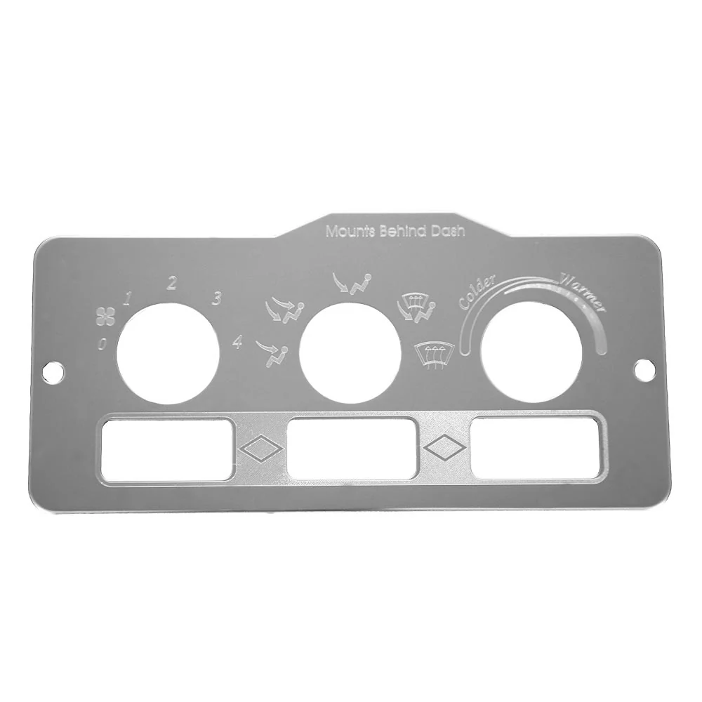 Peterbilt 1995-2005 AC/Heater Control Plate
