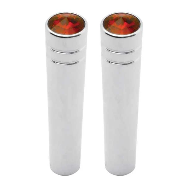 Peterbilt 2-1/4"L Aluminum Toggle Extensions with Jewel - Image 3