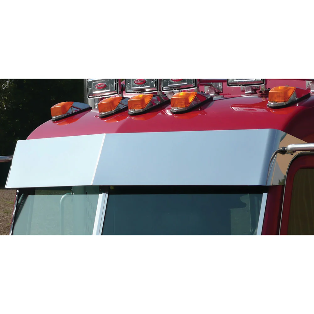 Peterbilt 2005 and newer 10-1/2" Darwin Blind Mount Visor - Image 2