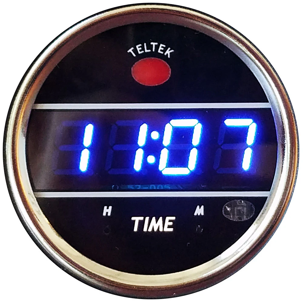 Peterbilt 2006+ Clock Gauge Blue