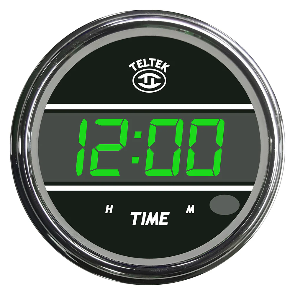 Peterbilt 2006+ Clock Gauge Green
