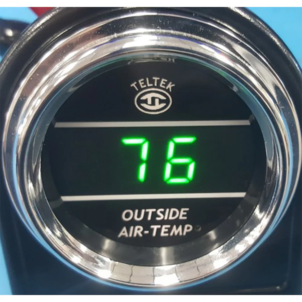 Peterbilt 2006+ Outside Temperature Gauge Green - Image 2