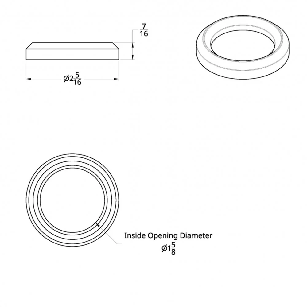 Peterbilt 2006+ Small Gauge Bezel without Visor - Image 2