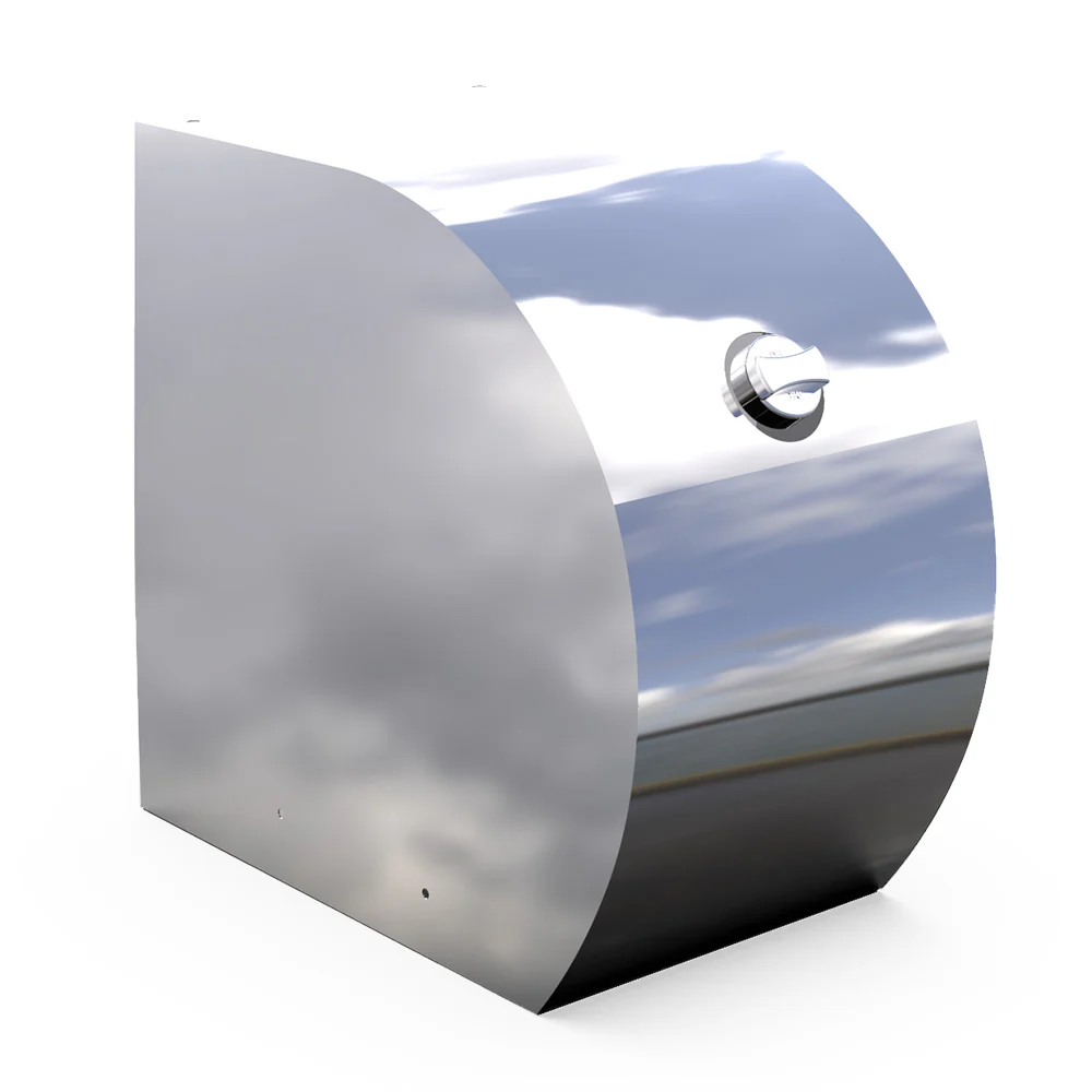 Peterbilt 2024+ 589 Stainless Steel DEF 24 Gallon Medium Tank Cover - Image 2