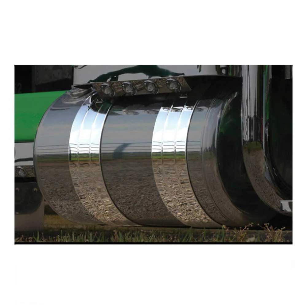 Peterbilt 26" Retro Fuel Tank Strap Covers - Image 4