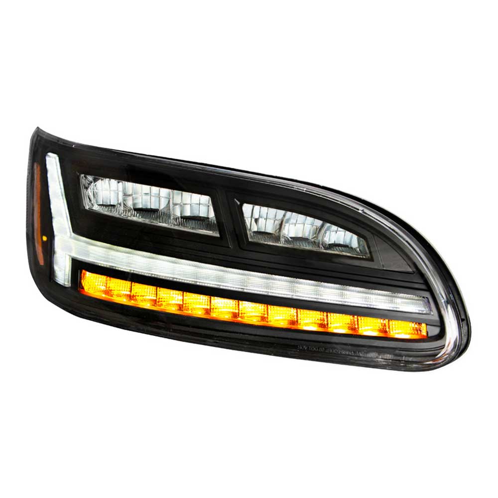 Peterbilt 330, 335, 337, 340, 348, 382, 384, 386, 387 LED Blackout Headlight - Passenger Side - Image 5