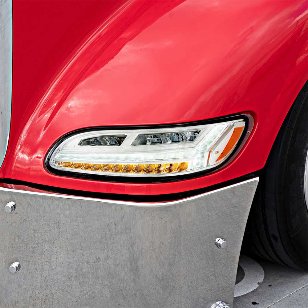 Peterbilt 330, 335, 337, 340, 348, 382, 384, 386, 387 LED Headlight - Image 2