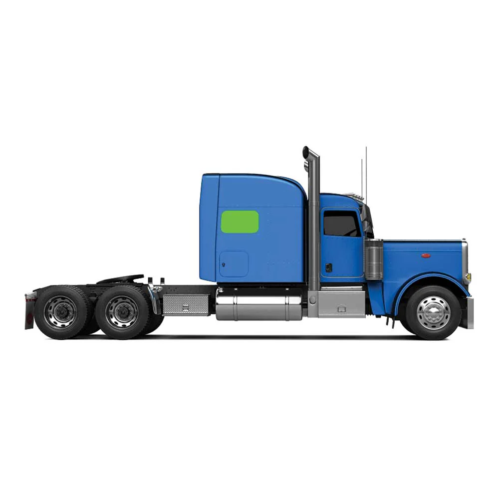 Peterbilt 330, 335, 337, 348 ZenEclipse 70" Sleeper Lower Bunk DS - Grey - Image 2