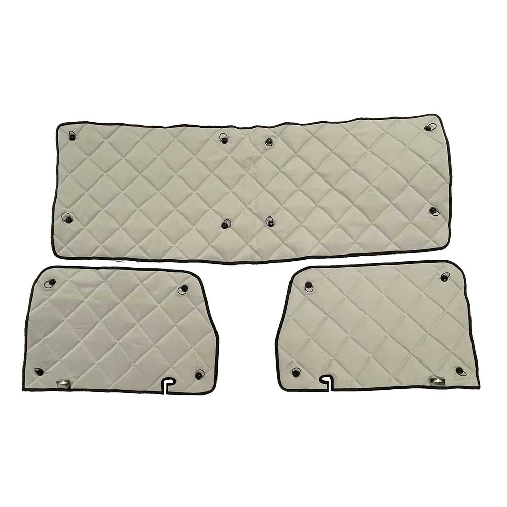 Peterbilt 330, 357, 359, 375, 377, 378, 379 ZenEclipse Blackout Window Covers - Grey