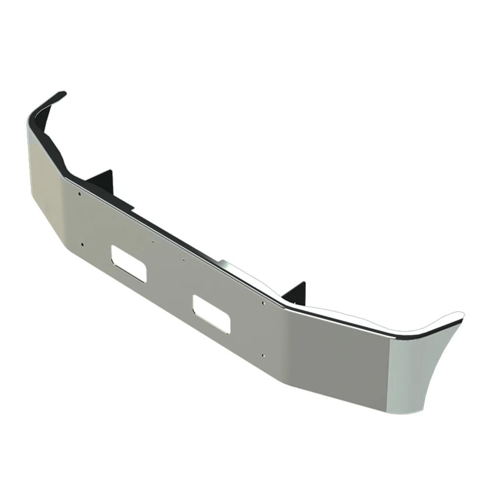 Peterbilt 348 14" Set Forward Chrome Bumper