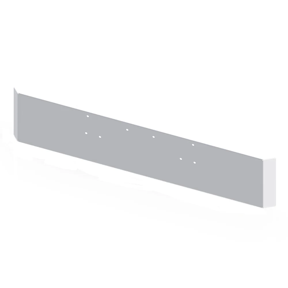 Peterbilt 357, 378, 379 20" Mitered End Chrome Plated Bumper