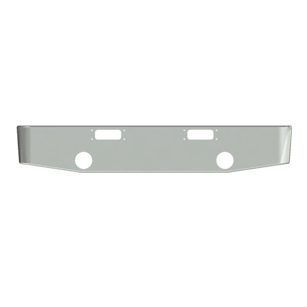 Peterbilt 359, 352 16" Tapered Chrome Bumper