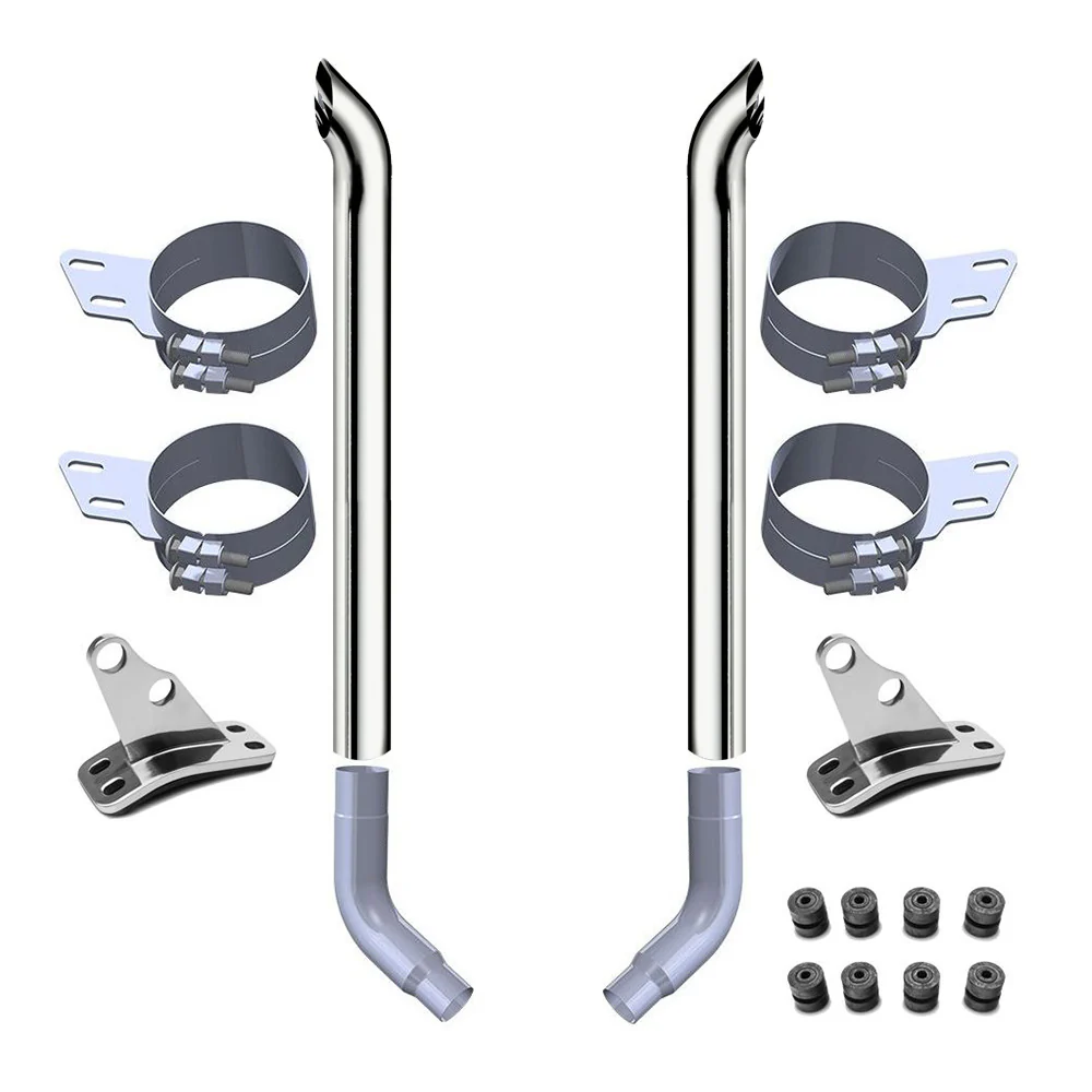 Peterbilt 359, 379, 389 6" x 96" Hoosier Exhaust Kit