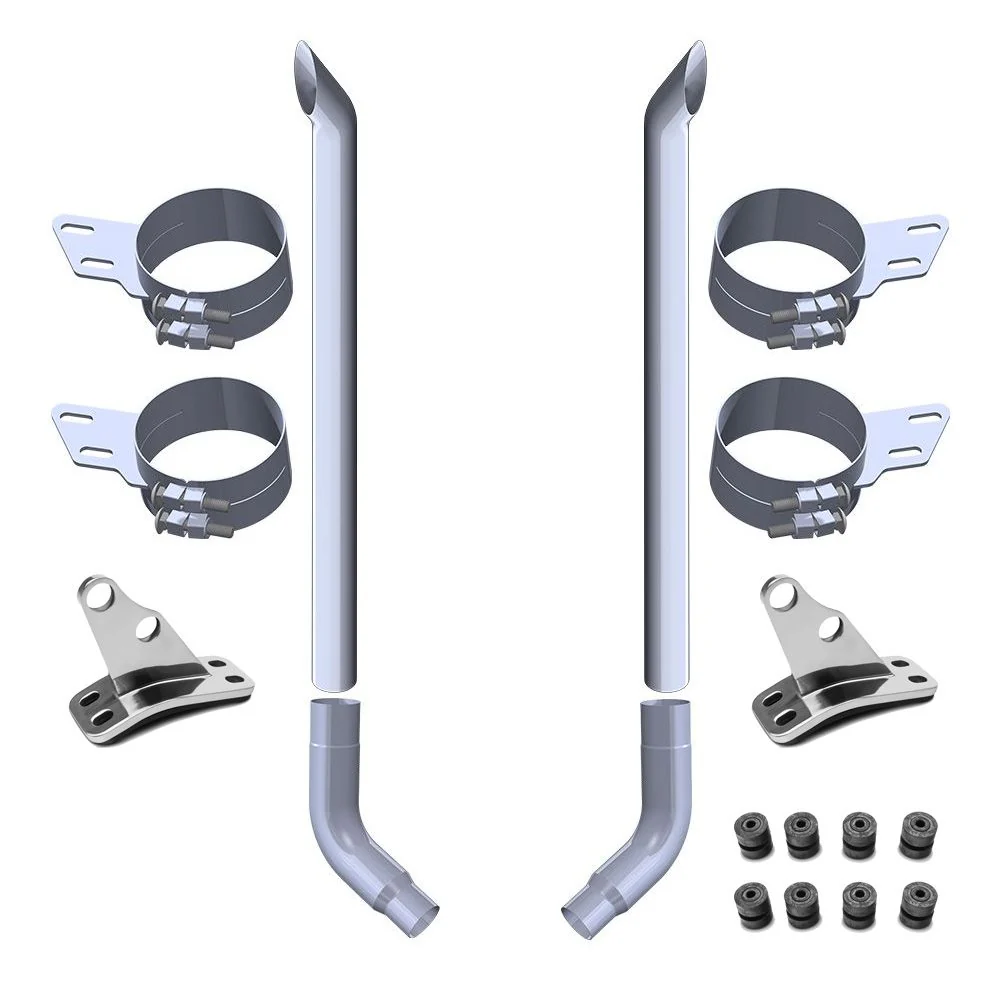Peterbilt 359, 379, 389 7" x 96" Boilermaker Exhaust Kit