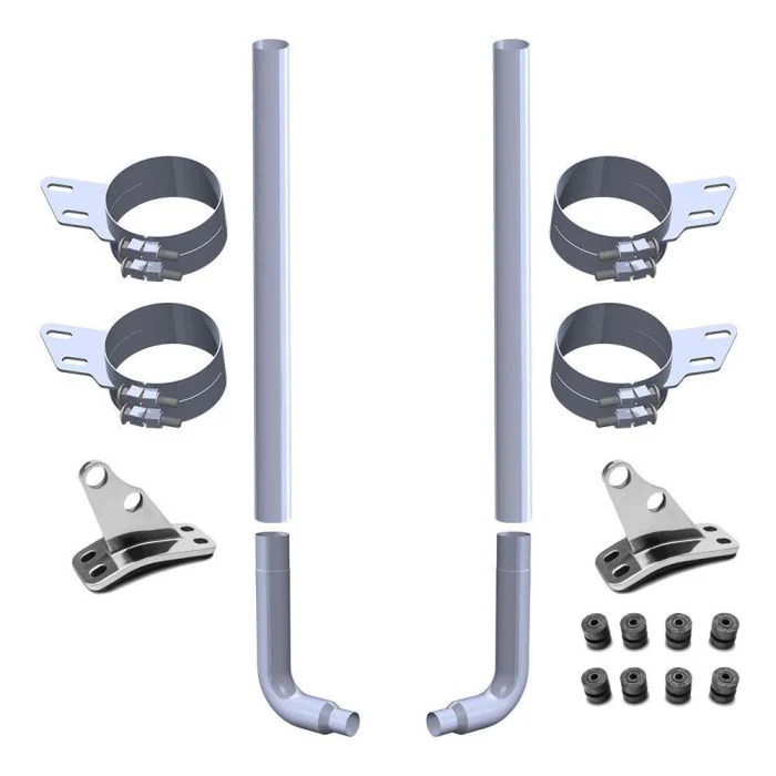 Peterbilt 359, 379, 389 8" x 108" Stove Pipe Exhaust Kit
