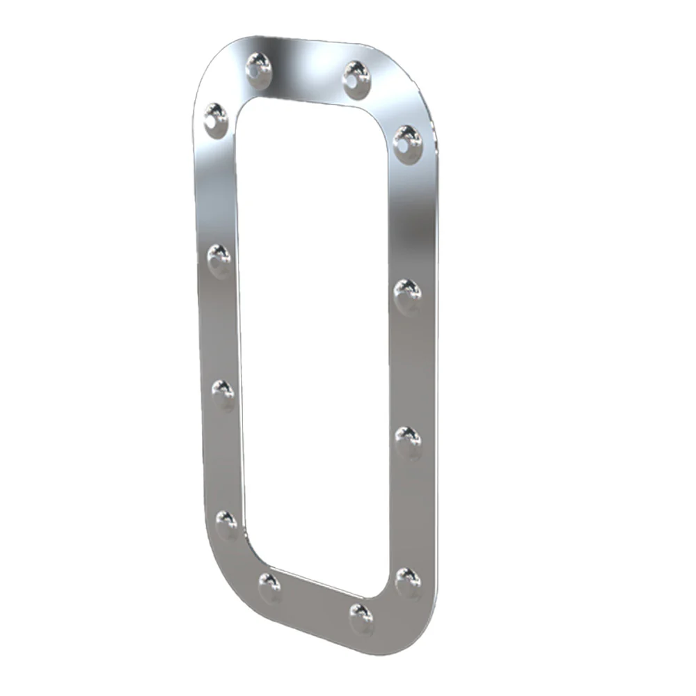 Peterbilt 359, 379, 589 Dimpled Vent Trim Surround - Image 2