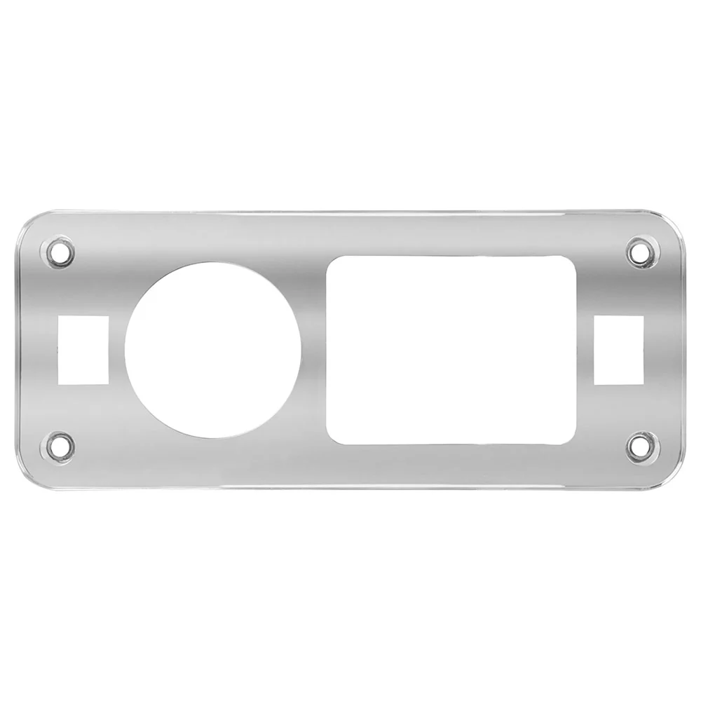 Peterbilt 359, 379 Chrome Ceiling Light Trim - Image 2