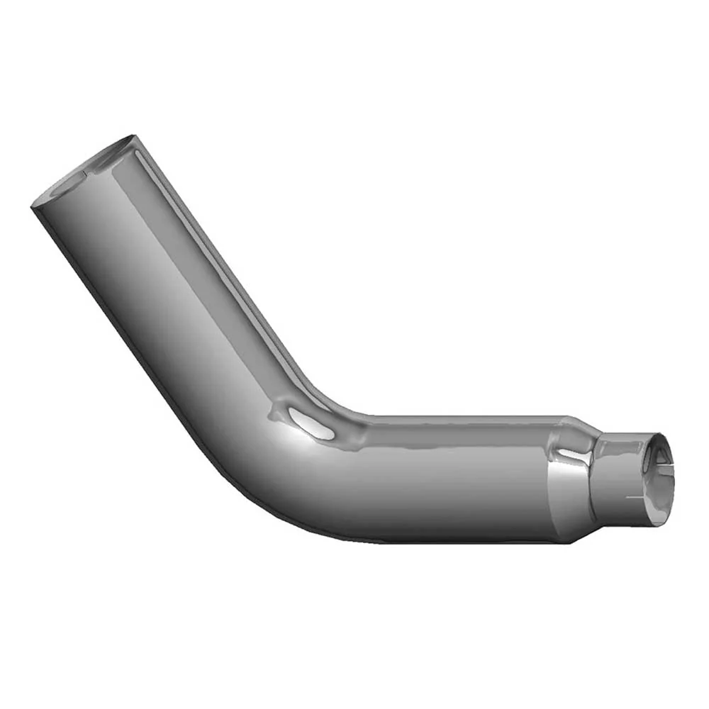 Peterbilt 359 7" - 5" 68 Degree Chrome Elbow