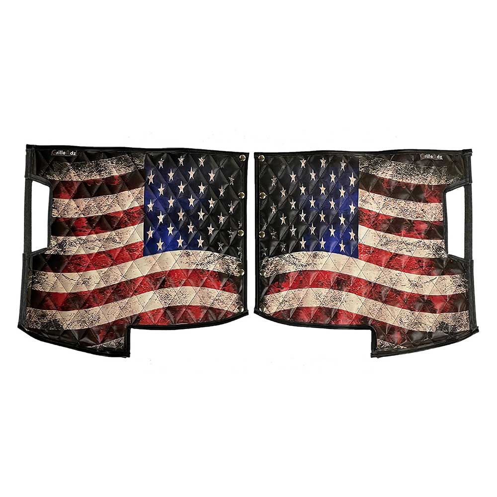 Peterbilt 359 Old Glory Fender Guards