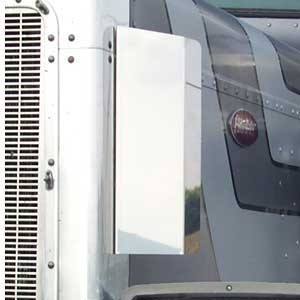 Peterbilt 359 Side Grill Air Deflectors