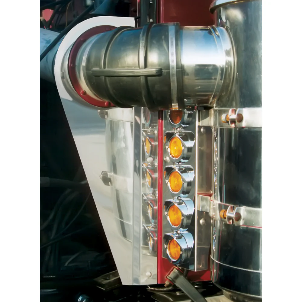 Peterbilt 359 Stainless Steel Air Intake Trim (PR)