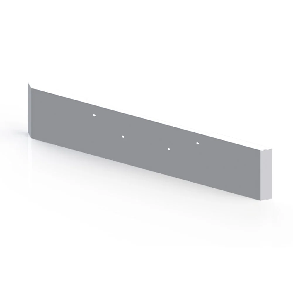 Peterbilt 365, 367, 388, 389, 567, Kenworth W990 20" Mitered End Chrome Plated Carbon Steel Bumper