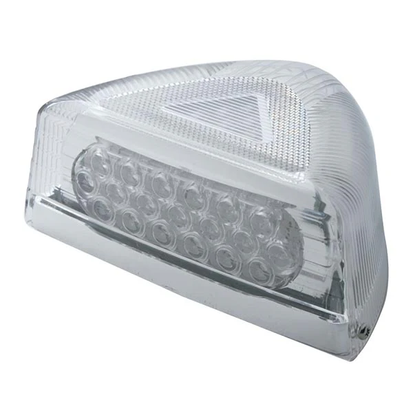 Peterbilt 37 LED Turn Signal Light with Chrome Base - Image 3