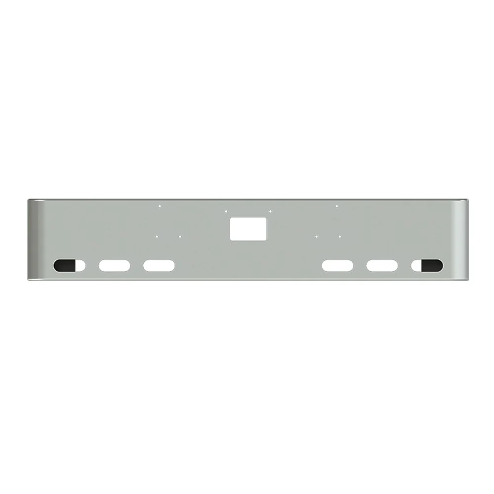 Peterbilt 378, 379 18" Texas Square Chrome Bumper