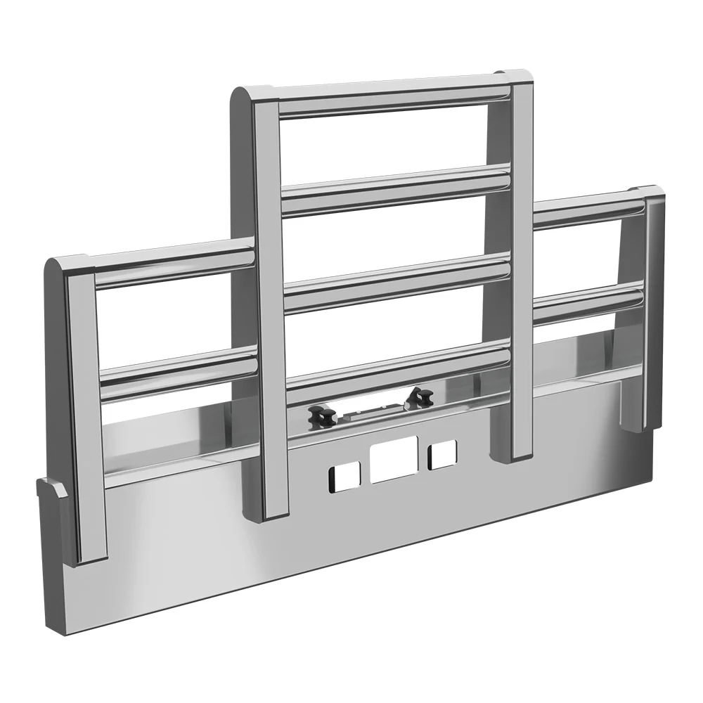 Peterbilt 378, 379 1986-2007 18" Aluminum Big Tex Bumper Guard