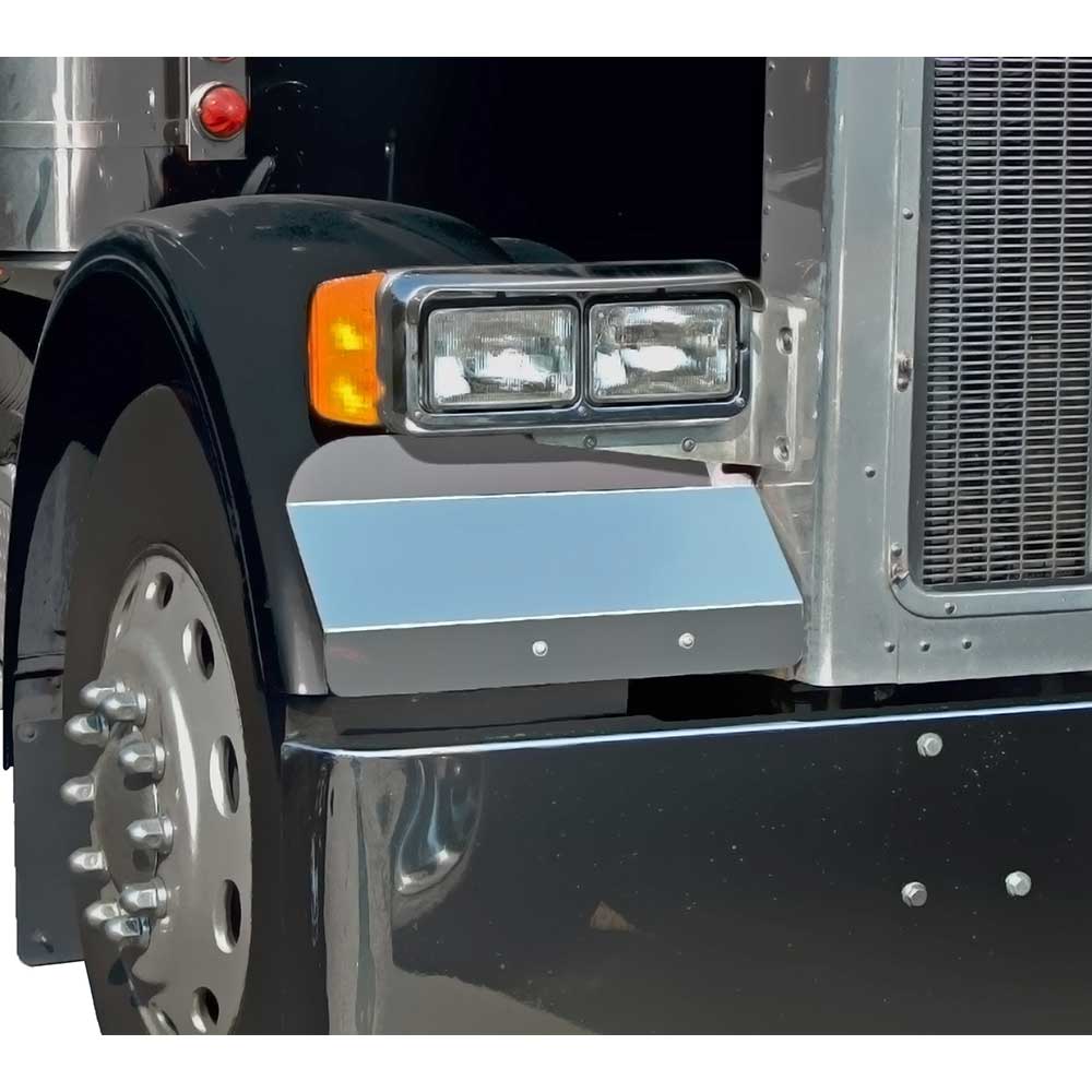 Peterbilt 378, 379 1987+ Stainless Steel Fender Guards