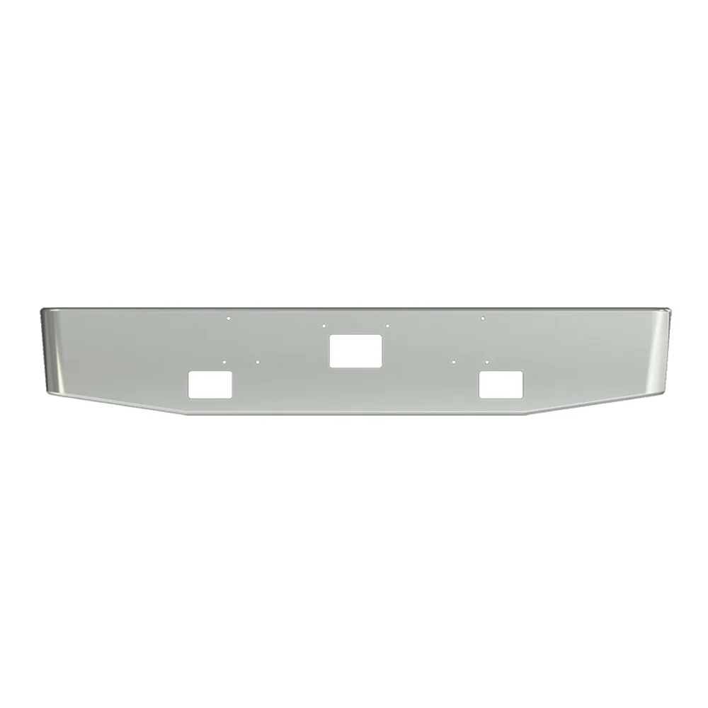 Peterbilt 379 16" Stainless Steel Tapered Bumper