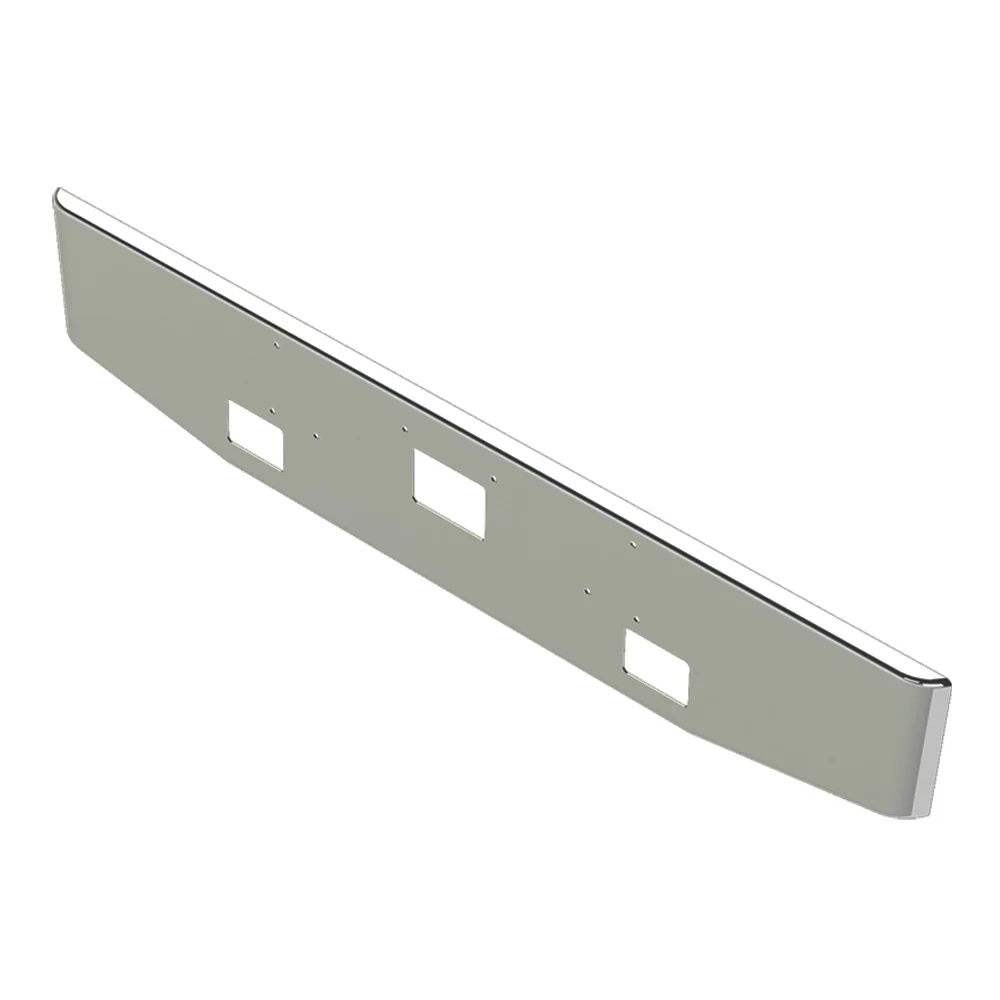 Peterbilt 379 16" Stainless Steel Tapered Bumper - Image 2