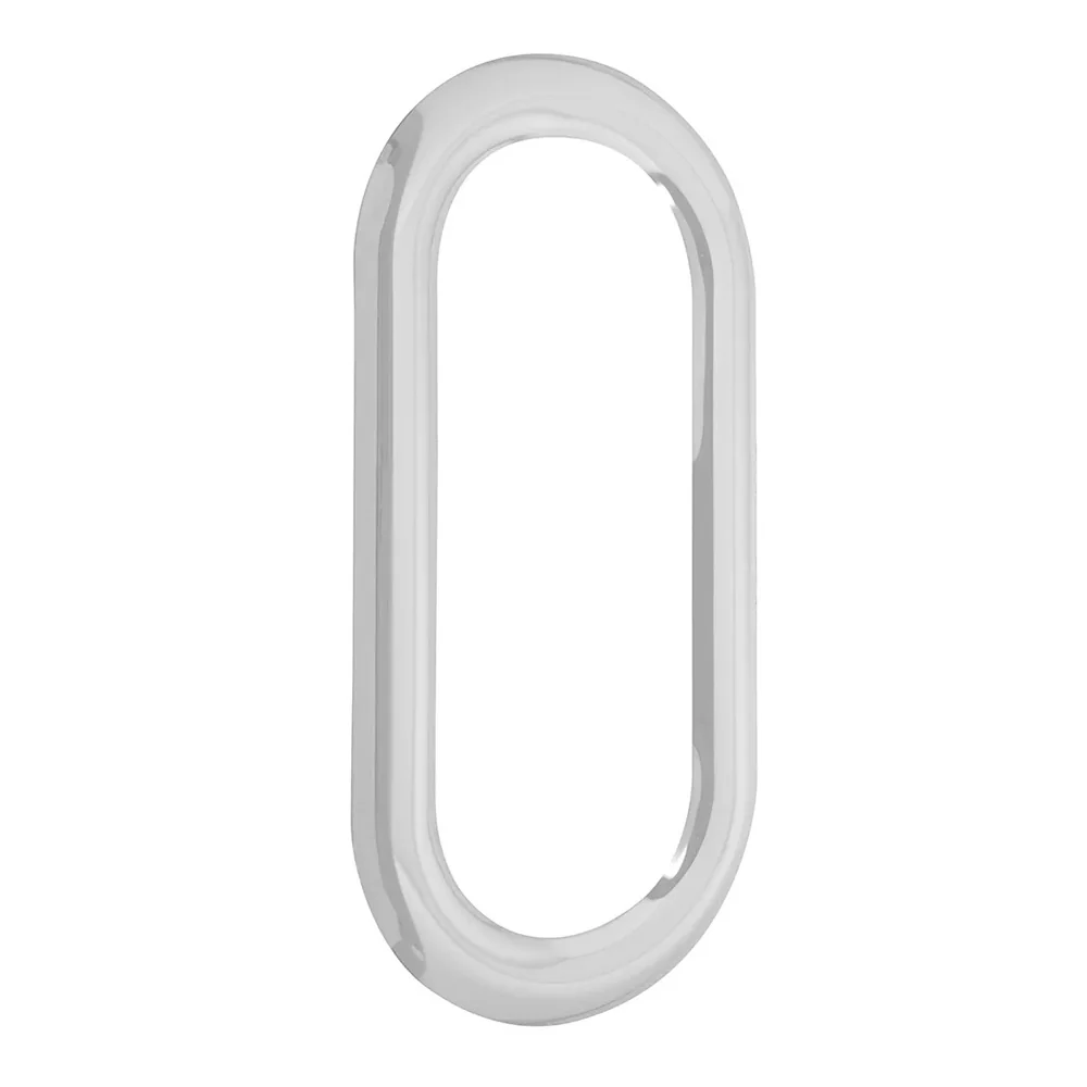 Peterbilt 379 2000-2005 Stainless Steel Exterior Oval View Window Trim