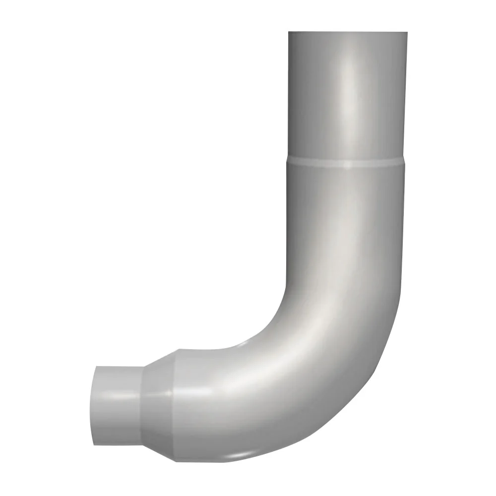 Peterbilt 379, 359 7"-5" 90 Degree Chrome Elbow