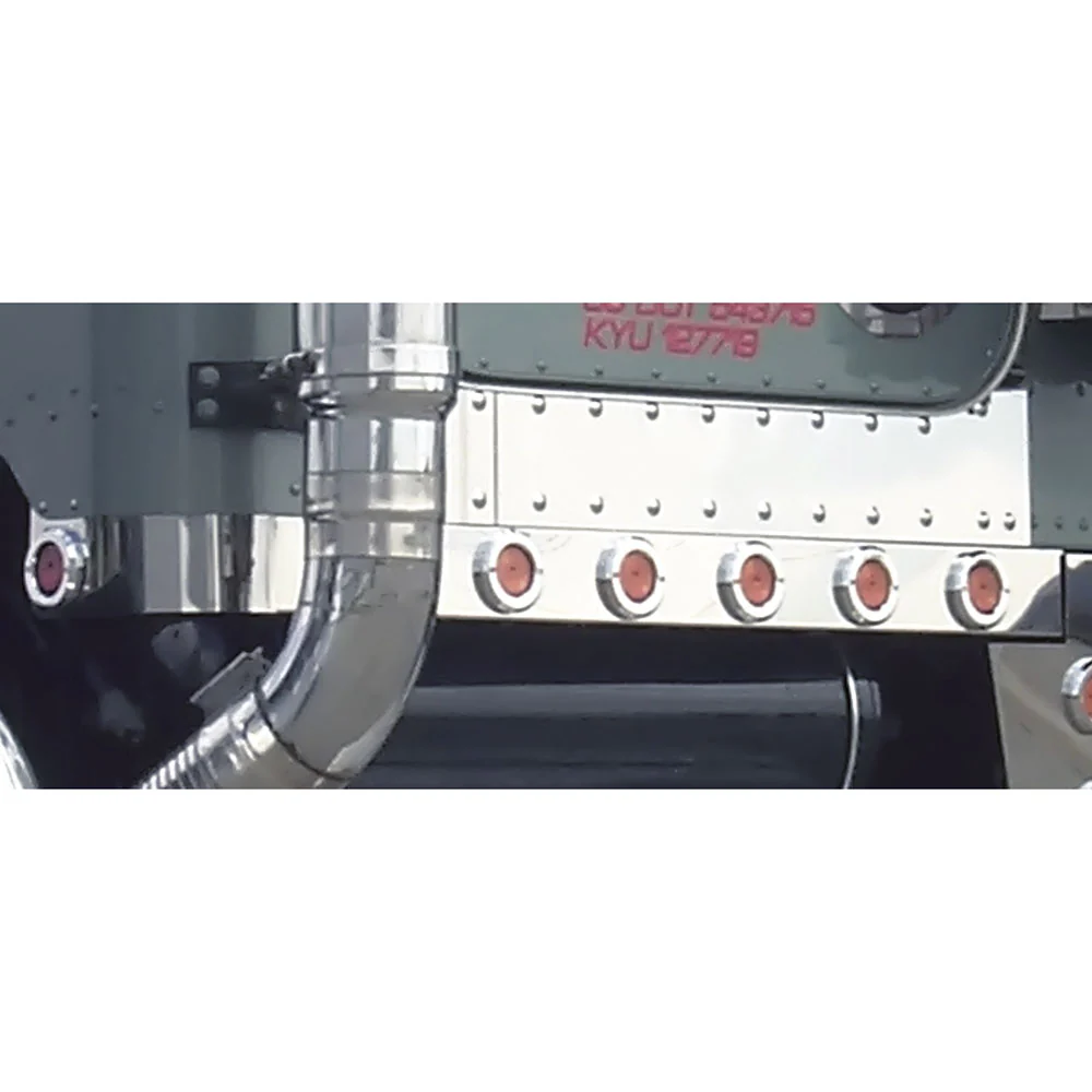 Peterbilt 379, 388, 389 Day Cab SS Panels with 14 LED