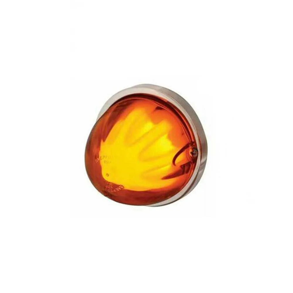 Peterbilt 379, 389 Amber GLO LED Watermelon Single Face Air Cleaner Short Version Light Bar - Image 3