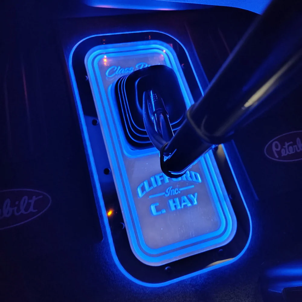 Peterbilt 379 LED Shifter Plate - Image 7