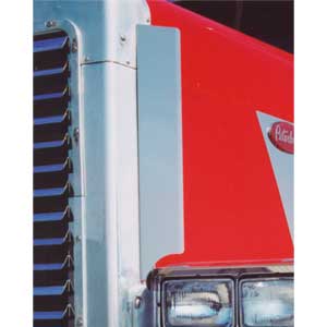 Peterbilt 379 Side Grill Air Deflectors
