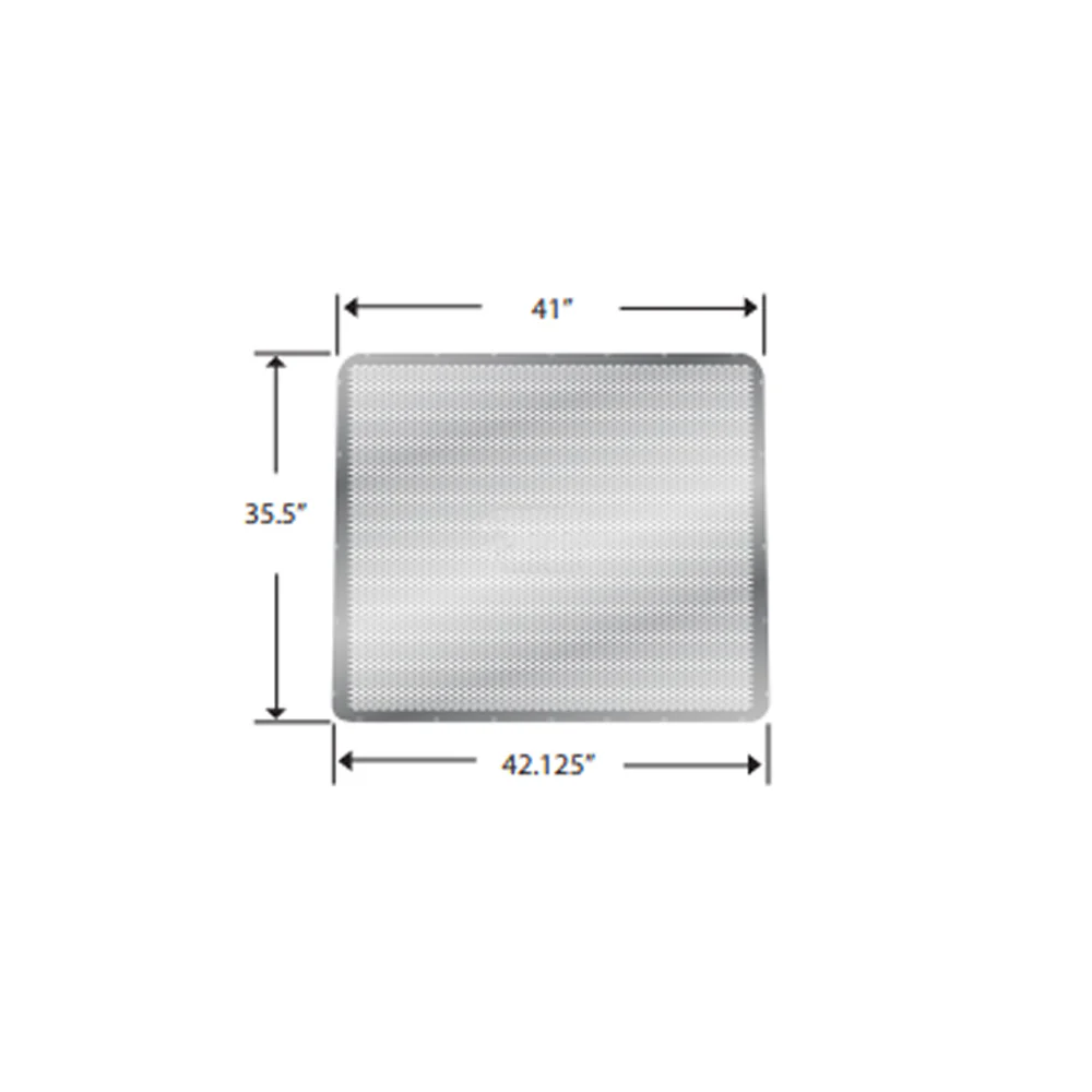 Peterbilt 379 Triple Diamond Punched Grill - Image 2