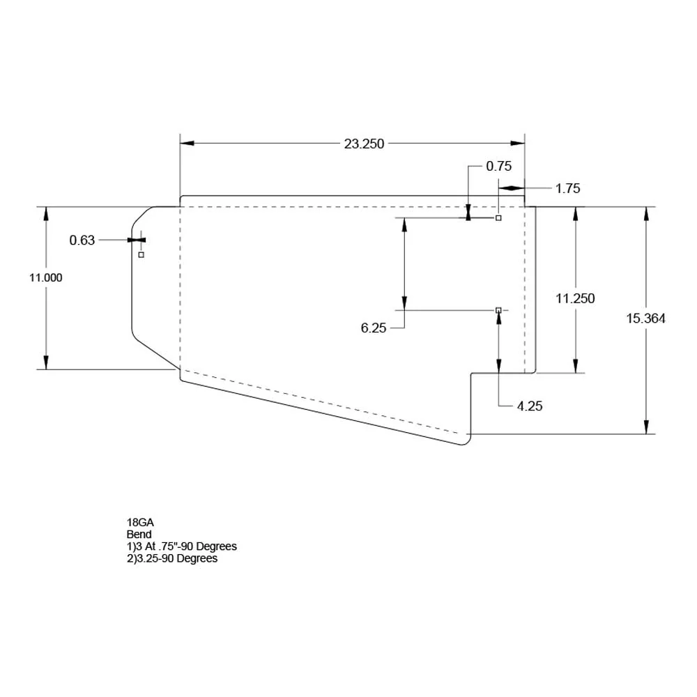 Peterbilt 379 Wide Cowl Extension - Image 3