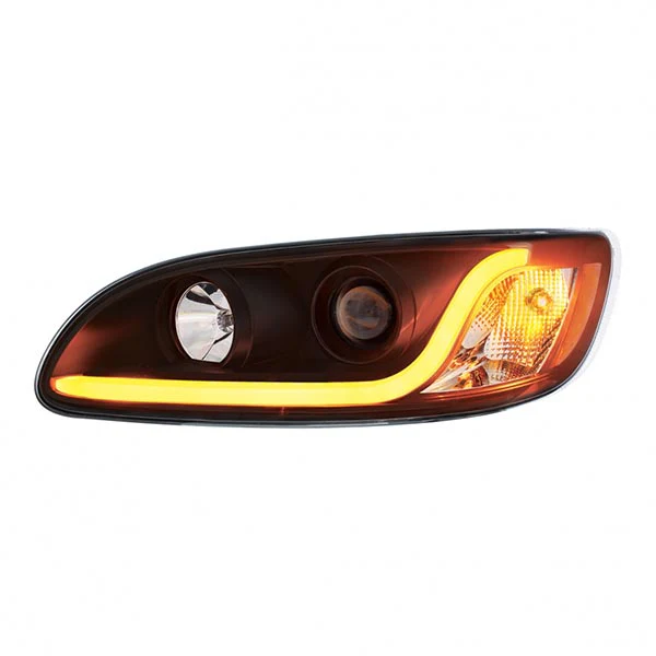 Peterbilt 382, 384, 386, 387 Black Projection Headlight - Image 3